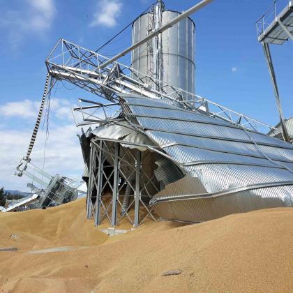 От руското нахлуване Украйна е загубила над 15 на сто от хранилищата си за зърно